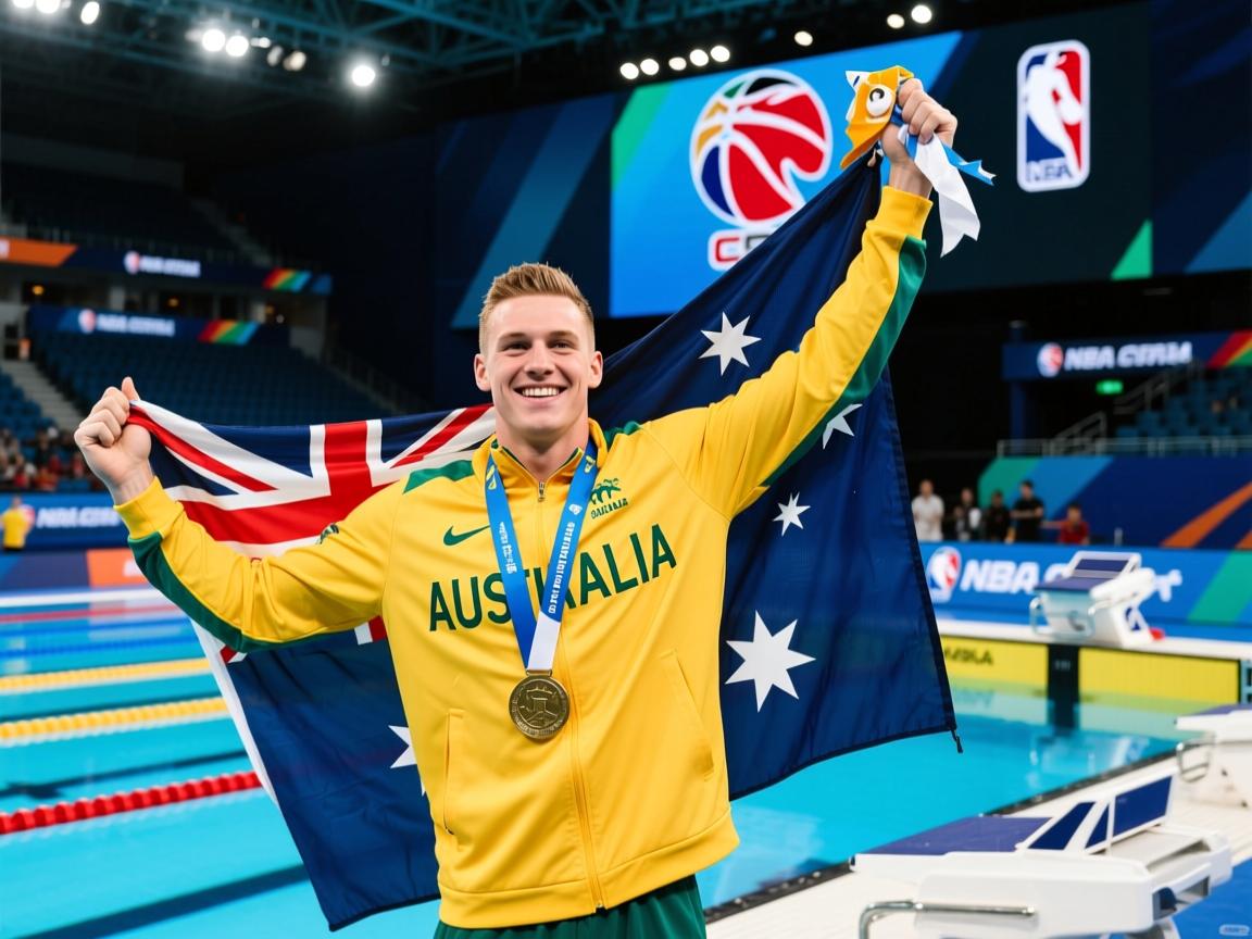 澳大利亚游泳名将刷新世界纪录 第2张