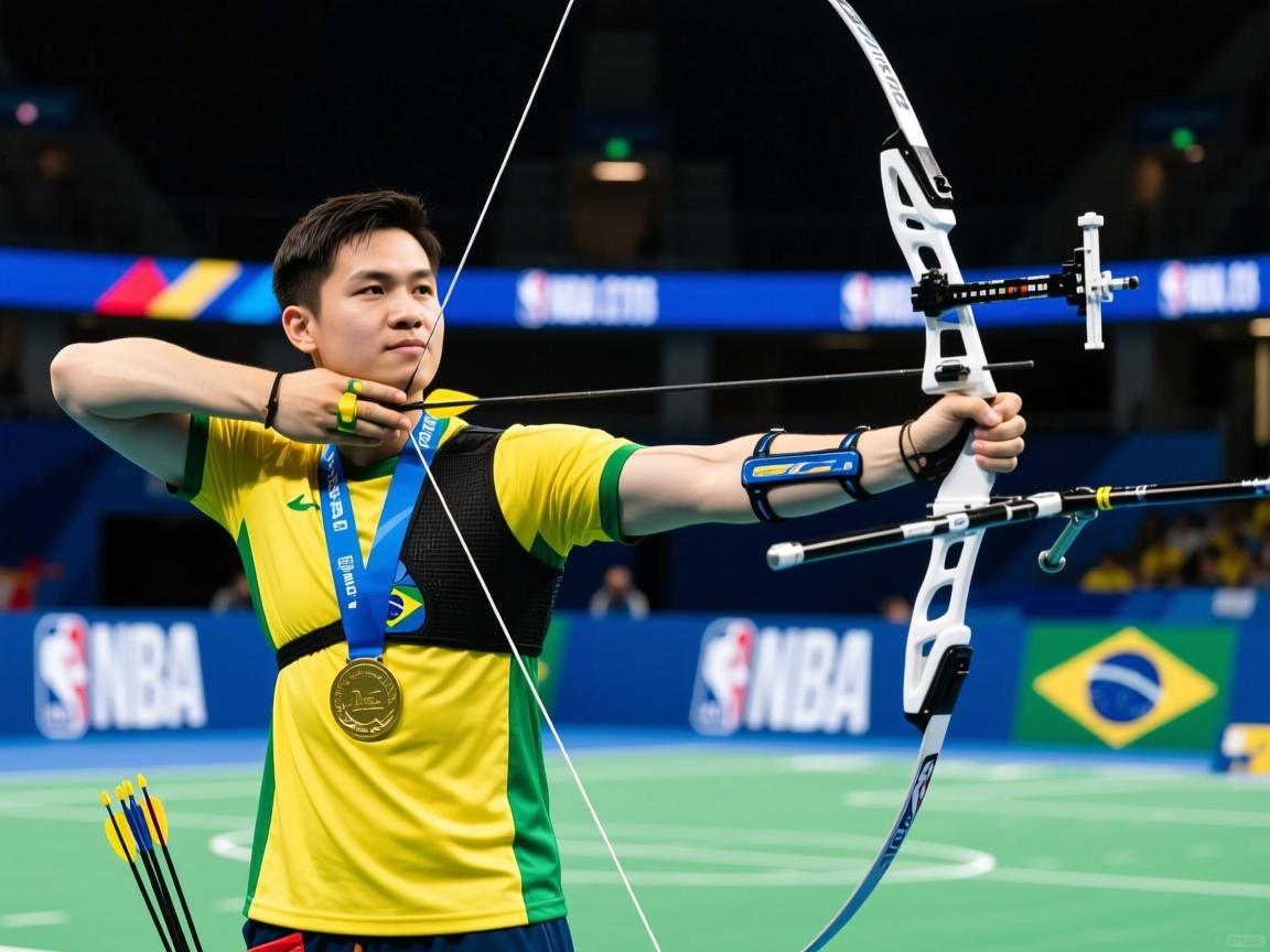 巴西射箭选手发挥出色,获得奖牌 第2张